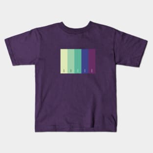 Cool vibes palette Kids T-Shirt